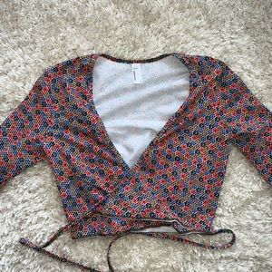 Medium American Apparel crop top